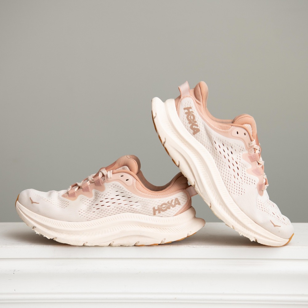 Hoka Kawana 2 Women's Sz 8 Running Shoes Pink Peach Athleisure Running Shoes